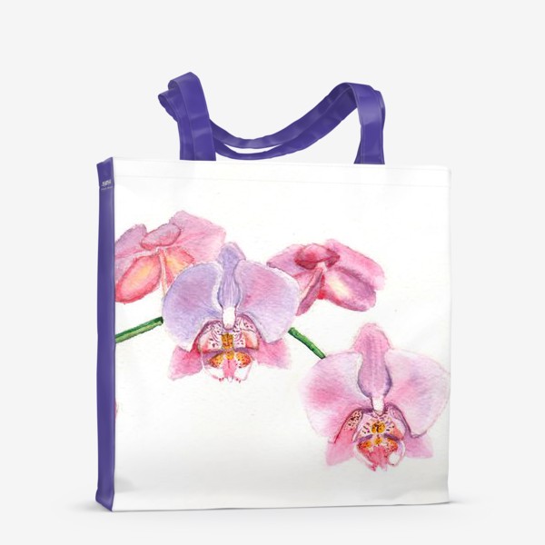Сумка-шоппер «Орхидея Акварель»