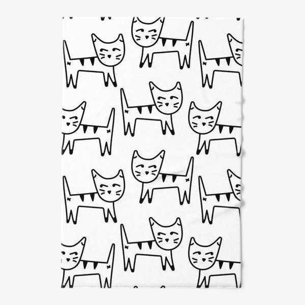 Полотенце «Коты»