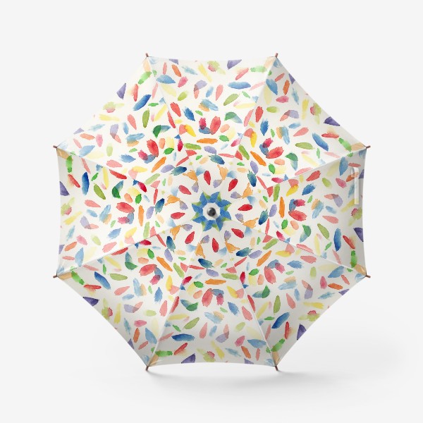 Зонт «Разноветные акварельные пятна. Абстракция»