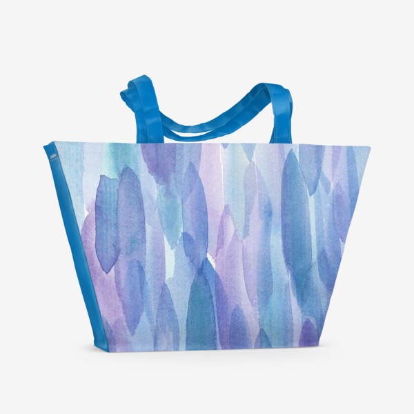 Пляжная сумка «Акварельная абстракция»