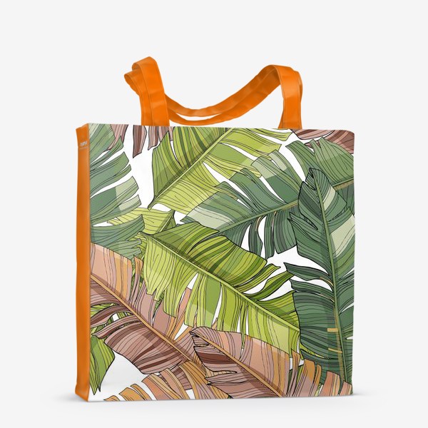 Сумка-шоппер «Банановые листья»