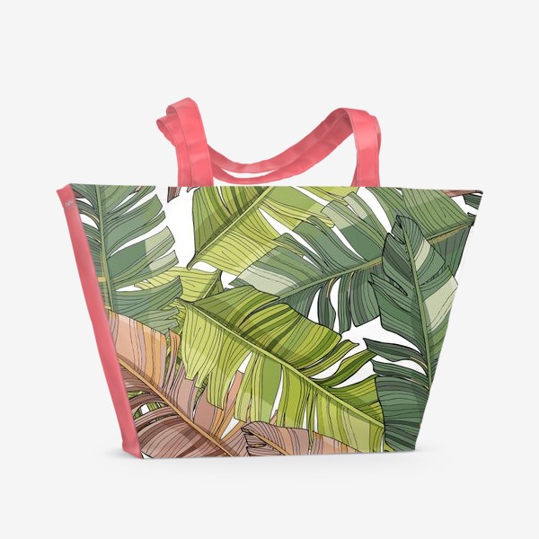 Пляжная сумка &laquo;Банановые листья&raquo;