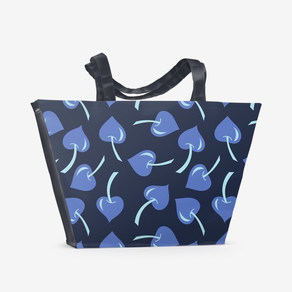 Пляжная сумка «Ягоды-сердечки»