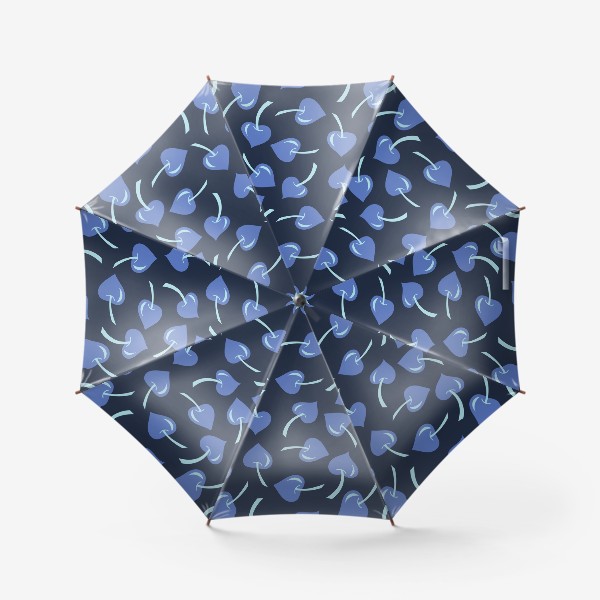 Зонт «Ягоды-сердечки»