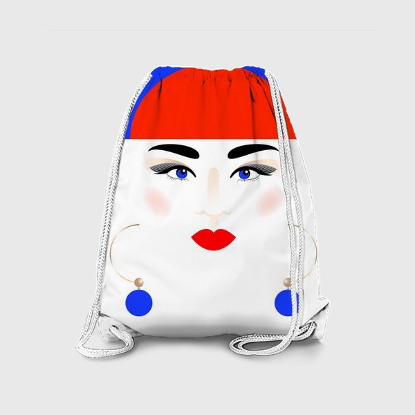 Рюкзак «Девушка с красными волосами»