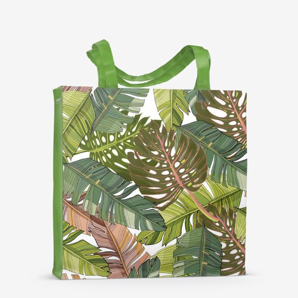 Сумка-шоппер &laquo;Тропические листья&raquo;