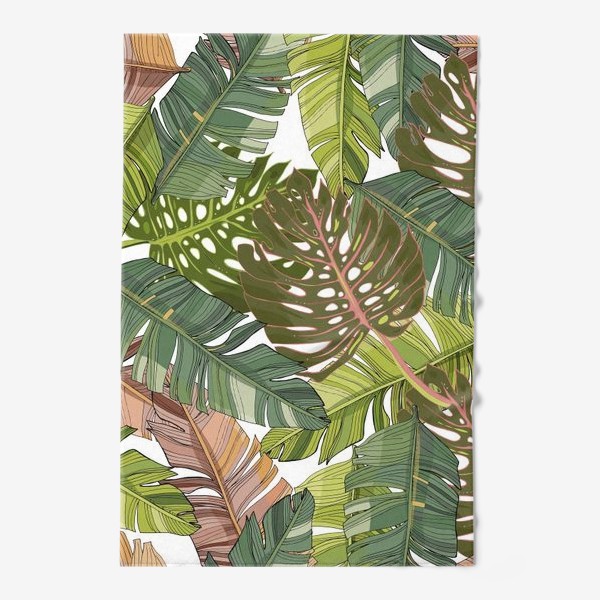 Полотенце &laquo;Тропические листья&raquo;