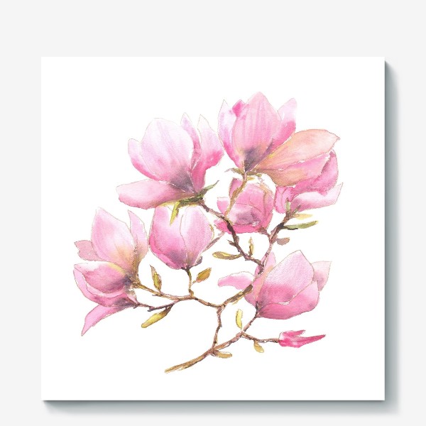 Холст &laquo;Spring magnolias&raquo;