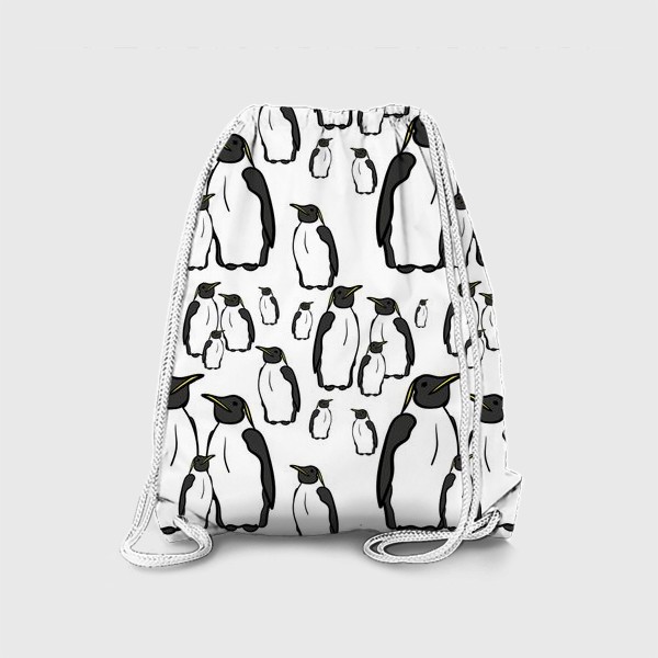 Рюкзак «Пингвины на льдине»