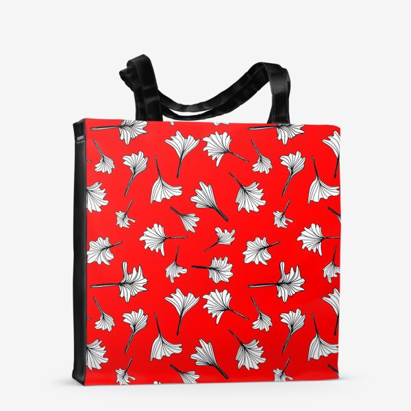 Сумка-шоппер «Листья цветы узор Китайском стиле»