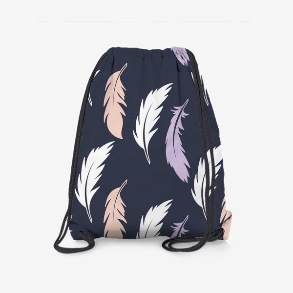 Рюкзак «Цветные перья »