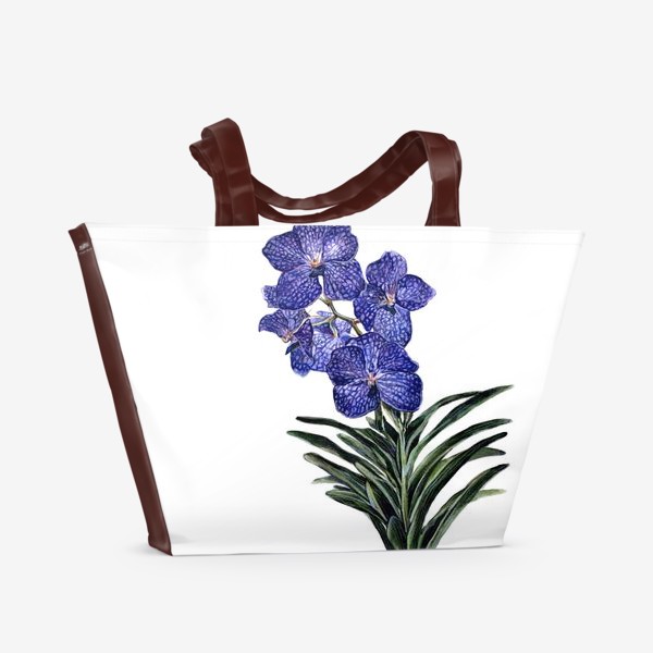 Пляжная сумка &laquo;Орхидея Ванда&raquo;