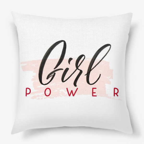 Подушка «Girl power»