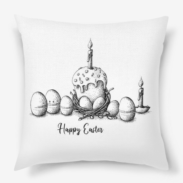 Подушка «Счастливой Пасхи»