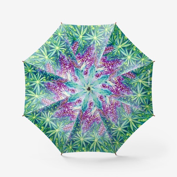 Зонт «Цветы Люпины»