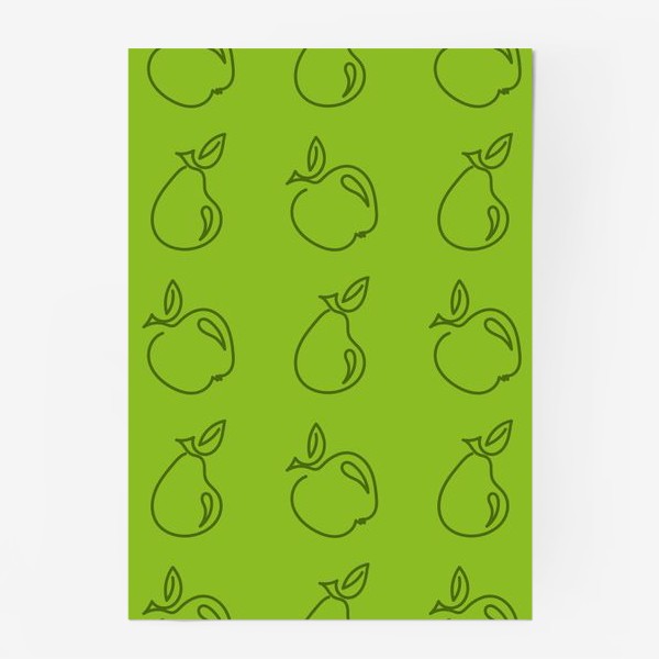 Постер «Яблоки и груши»