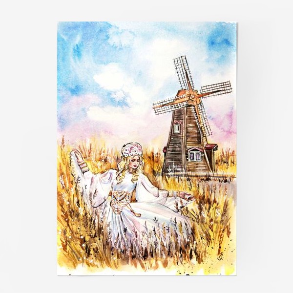 Постер «пшеничное поле»