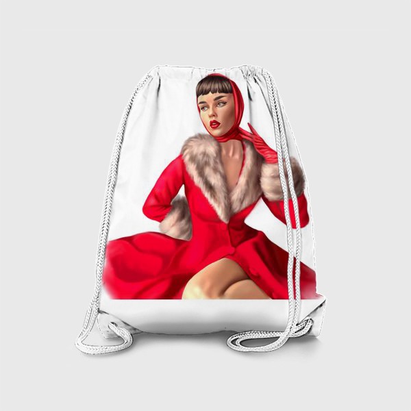 Рюкзак «Девушка в красном»