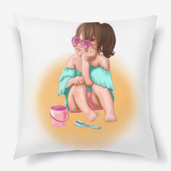 Подушка «Маленькая девочка »