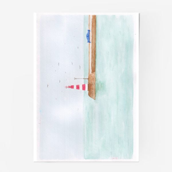 Постер «Маяк в тихой гавани»