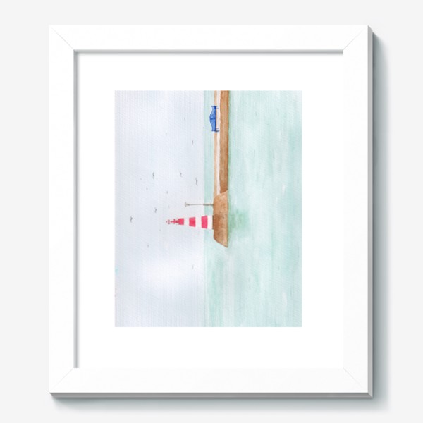 Картина «Маяк в тихой гавани»
