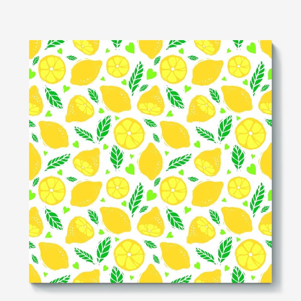 Холст «Летние лимоны»