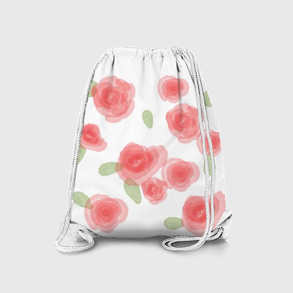 Рюкзак «Паттерн нежные цветы»