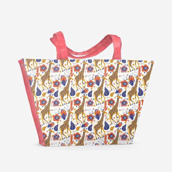 Пляжная сумка «Жирафы»