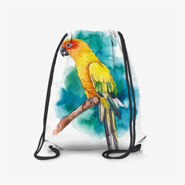 Рюкзак «Птица Желтый Попугай»