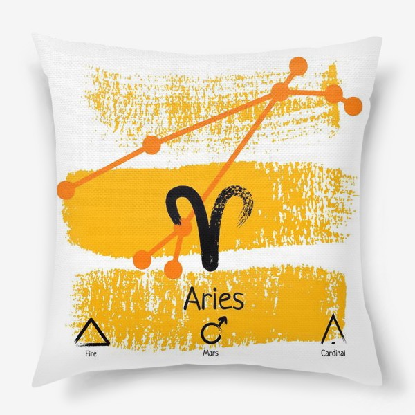 Подушка «Знак зодиака овен»
