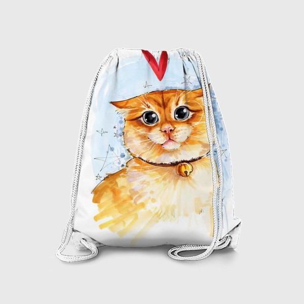 Рюкзак «Рыжий кот удивлен»