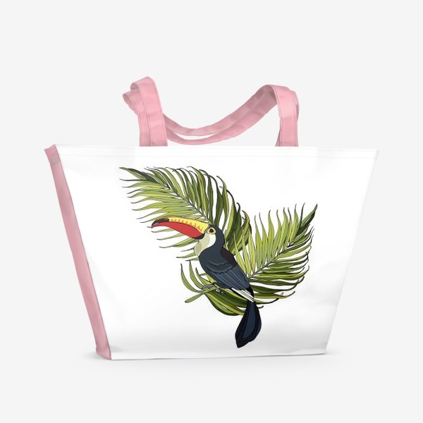 Пляжная сумка «птица тукан»