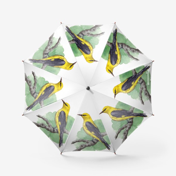 Зонт «Птица Желтая Иволга»