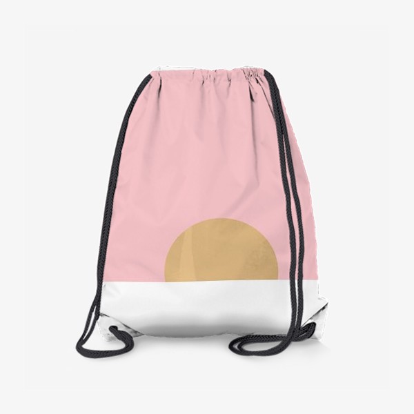 Рюкзак «Золотое солнце, розовое небо»