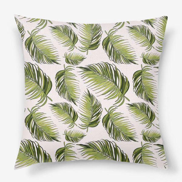 Подушка «листья пальмы»
