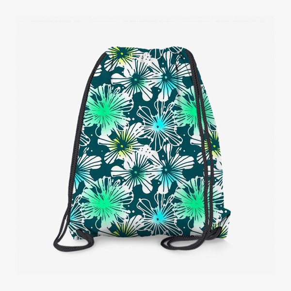 Рюкзак «Изумрудные цветы»