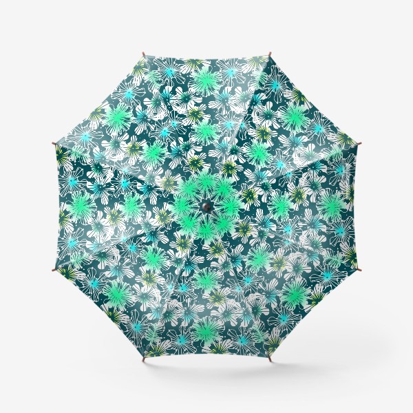 Зонт «Изумрудные цветы»