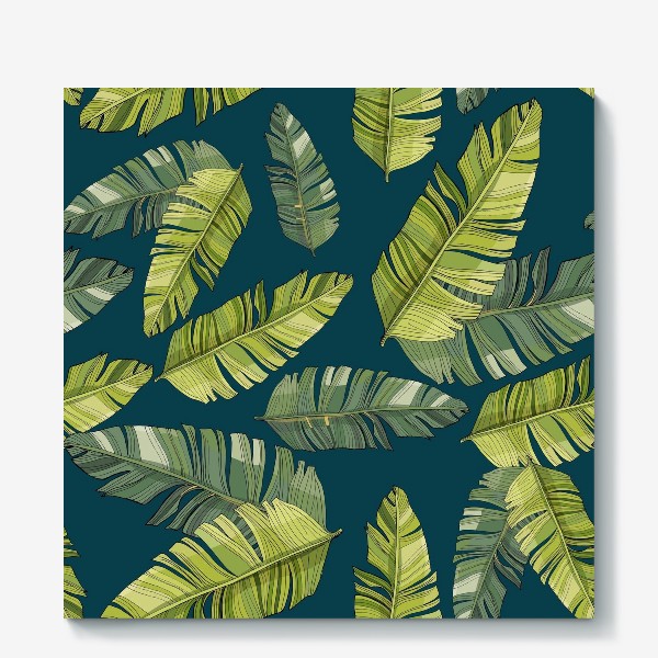 Холст «пальмовые листья»