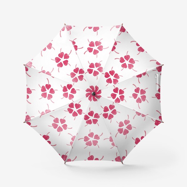 Зонт «Розовые сердца»