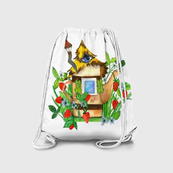 Рюкзак «клубничный домик»