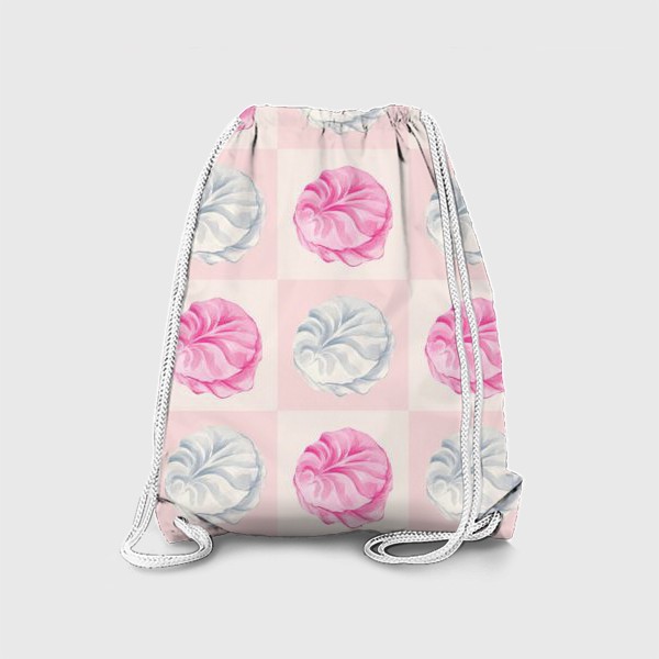 Рюкзак «Зефир бело-розовый»