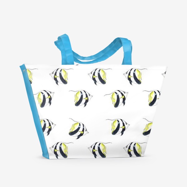 Пляжная сумка «Тропические рыбки»