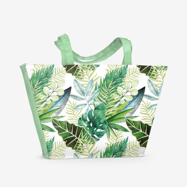 Пляжная сумка «Tropical garden»
