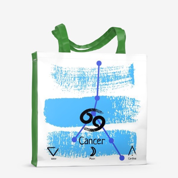 Сумка-шоппер «Знак зодиака рак»