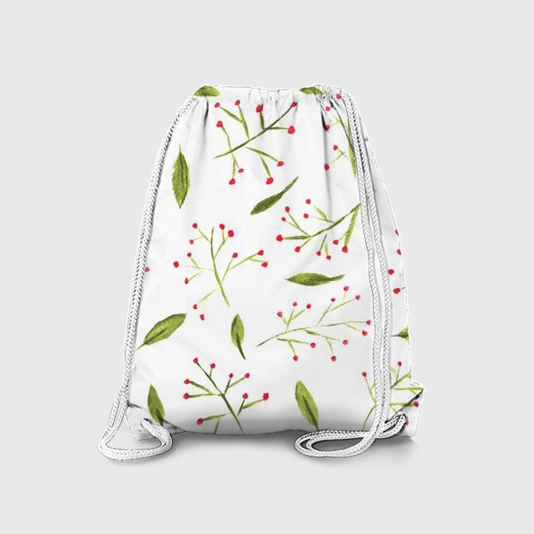 Рюкзак «Ягоды и листья»