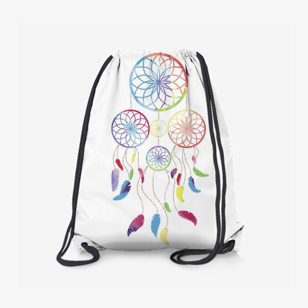 Рюкзак «Цветной ловец снов»