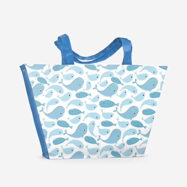 Пляжная сумка «Стайка рыб»