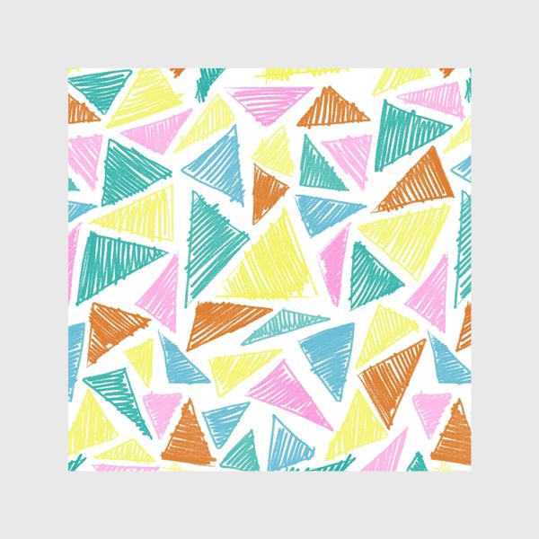Скатерть «Цветные треугольники»