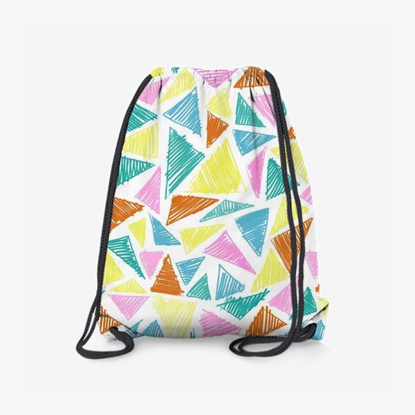 Рюкзак «Цветные треугольники»