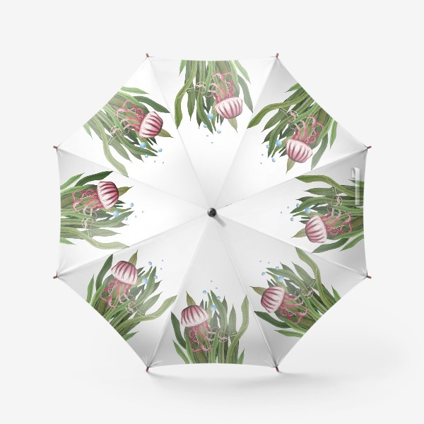 Зонт «Медуза в водорослях»